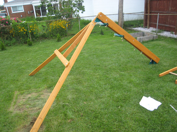 DIY Wooden Swing Sets
 Diy small swing set Plans DIY How to Make