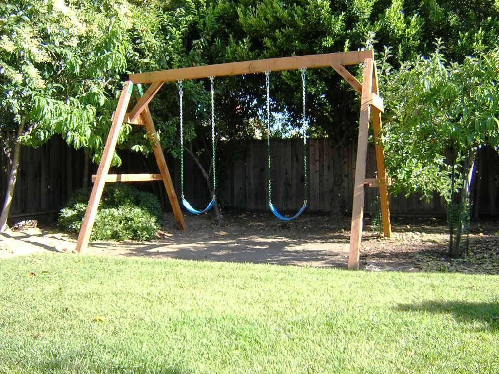 DIY Wooden Swing Sets
 How To Build A Wooden Swing Set