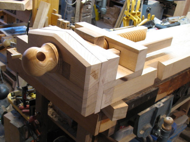 DIY Woodworking Vise
 Work bench end vise Plans DIY How to Make