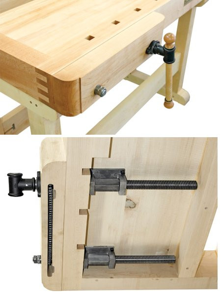 DIY Woodworking Vise
 Diy Wood Vise Screw