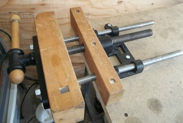 DIY Woodworking Vise
 woodworking bench vise installation DIY Woodworking