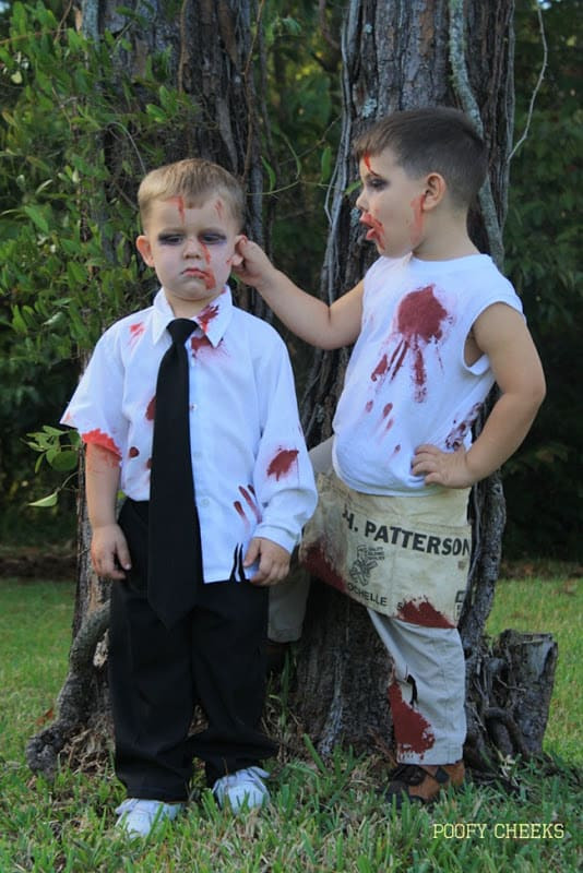 DIY Zombie Costume For Kids
 Over 40 Do It Yourself Halloween Costumes A Turtle s