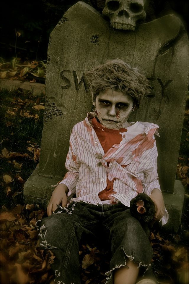 DIY Zombie Costume For Kids
 Pin by Sandy Williams on Halloween