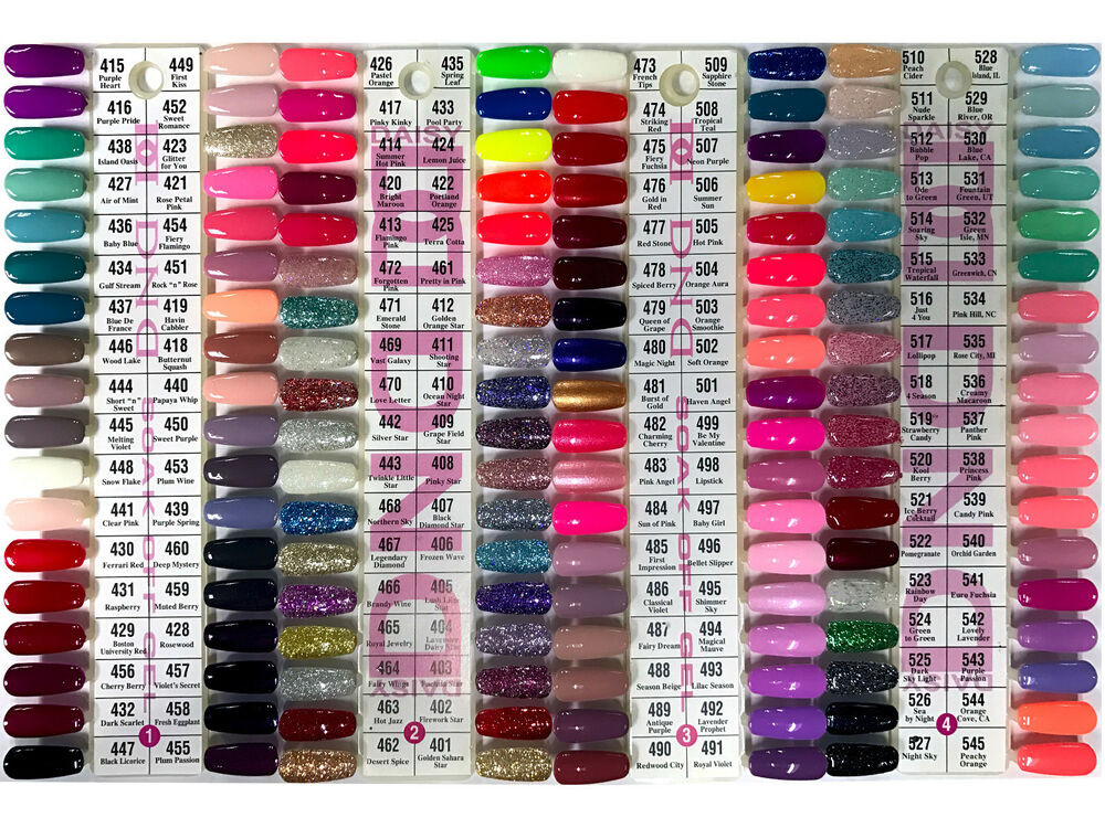 Dnd Nail Colors DND Matching Gel Polish Nail Lacquer Set Buy 10 Get 1.