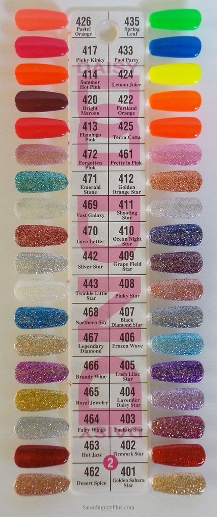 Dnd Nail Colors
 Locally made in Los Angeles CA and used by many