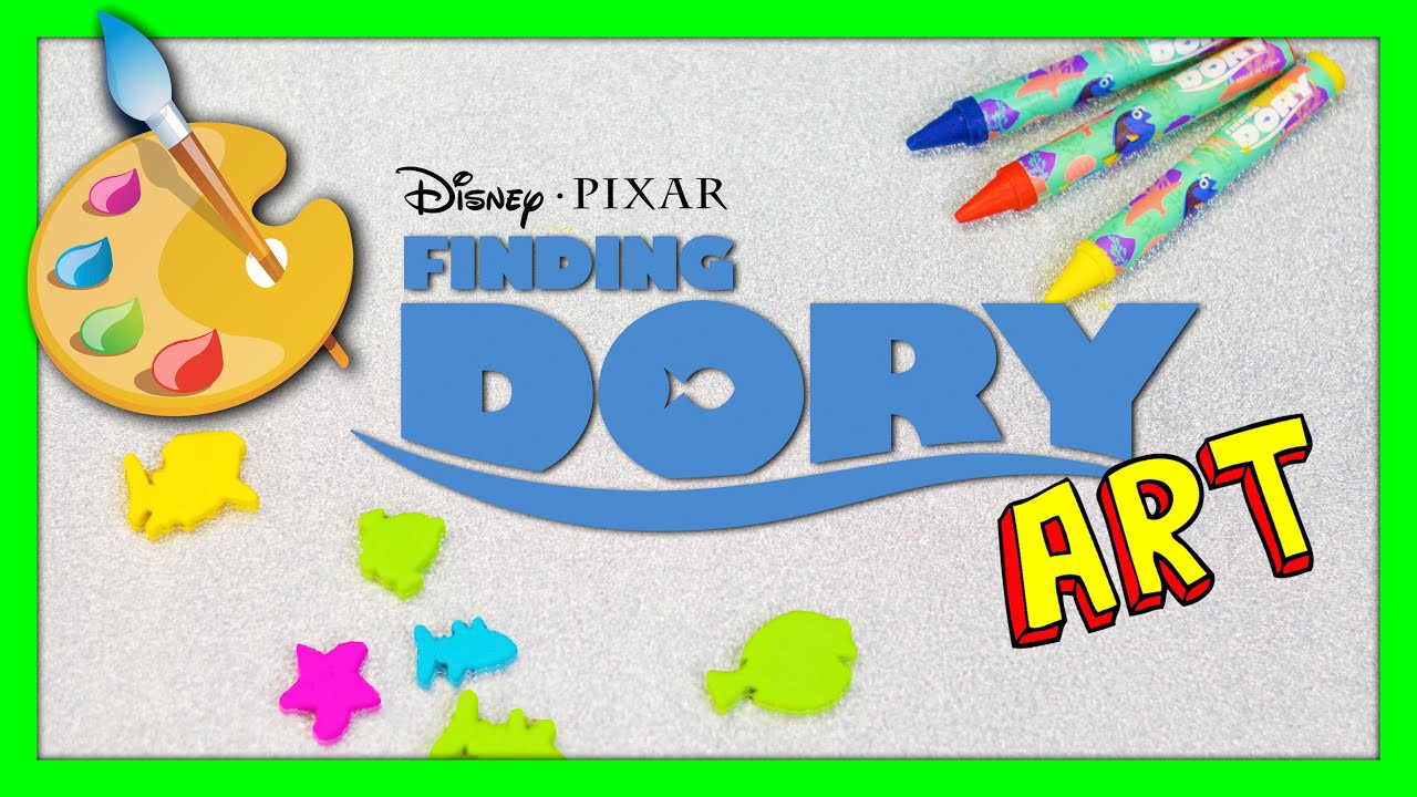 Do It Yourself Projects For Kids
 FINDING DORY Pixar Dory Art Activity Can Do It Yourself