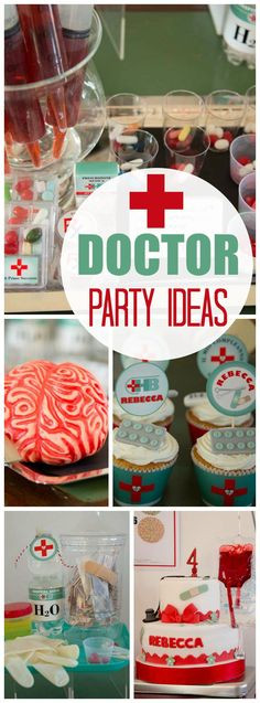 Doctor Retirement Party Ideas
 Doctor & Nurse Booth Props DIY Instant Download