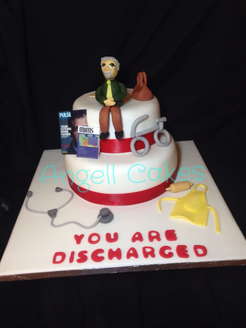 Doctor Retirement Party Ideas
 Doctor retirement cake by Angell cakes