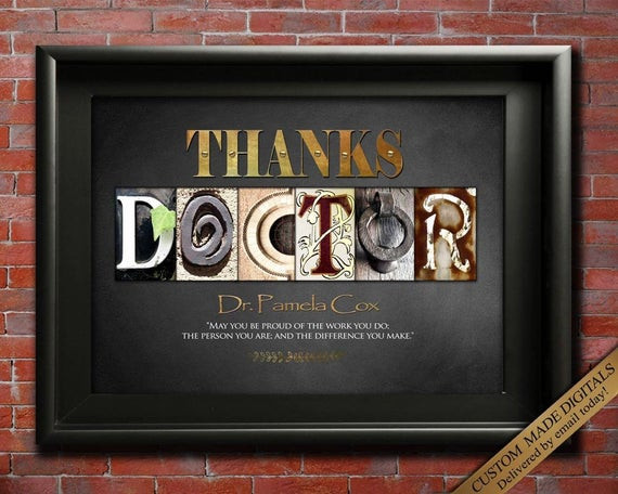 Doctor Retirement Party Ideas
 Personalized Doctor Gift Doctor Gift Ideas Doctor