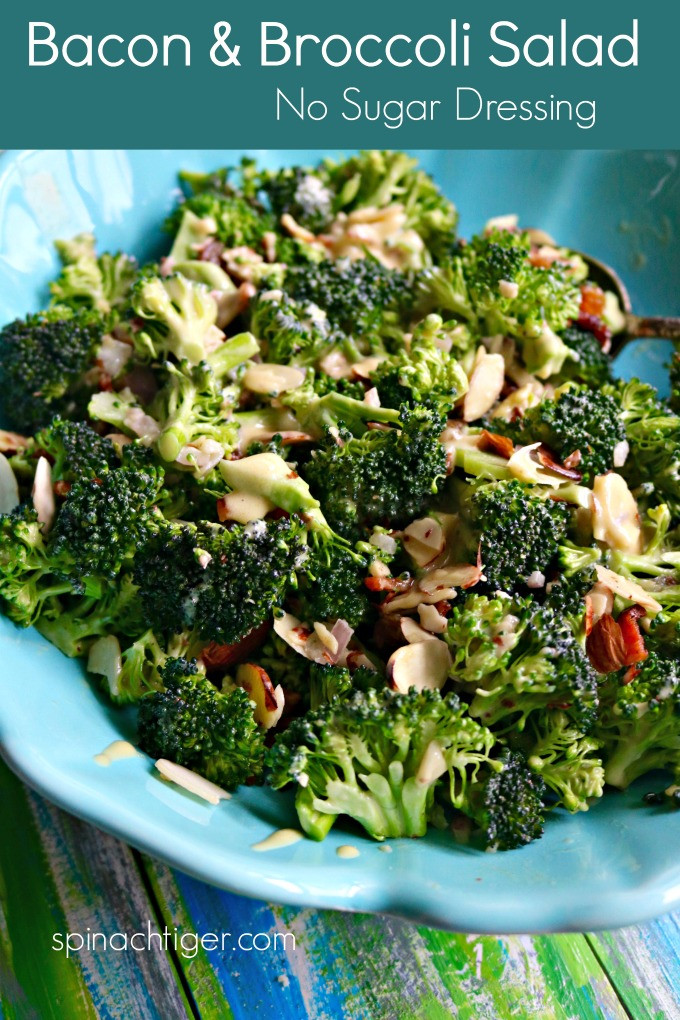 Does Broccoli Have Fiber
 Healthy Bacon and Broccoli Salad Sugar Free Paleo