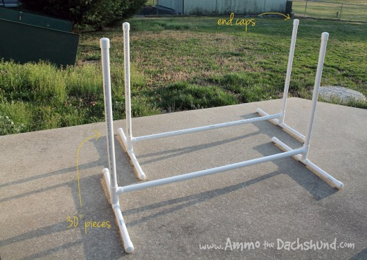 Dog Agility Jump DIY
 DIY Build Your Own Agility Jumps