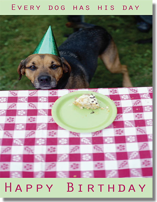 Dog Birthday Card
 Free Printable Birthday Cards