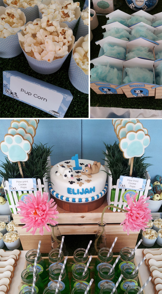 Dog Birthday Party
 Adorable Puppy Themed 1st Birthday Party