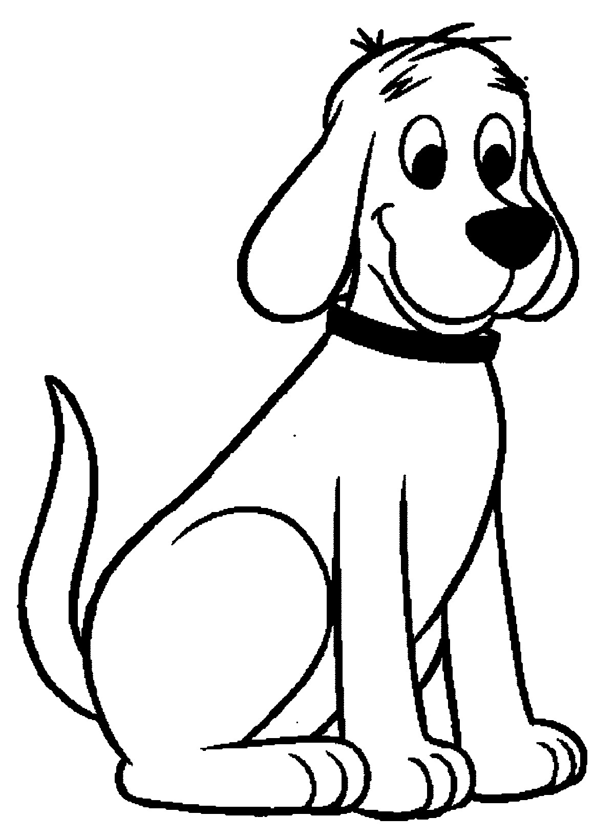 Dog Coloring Pages For Boys
 Clifford the Big Red Dog Coloring Pages