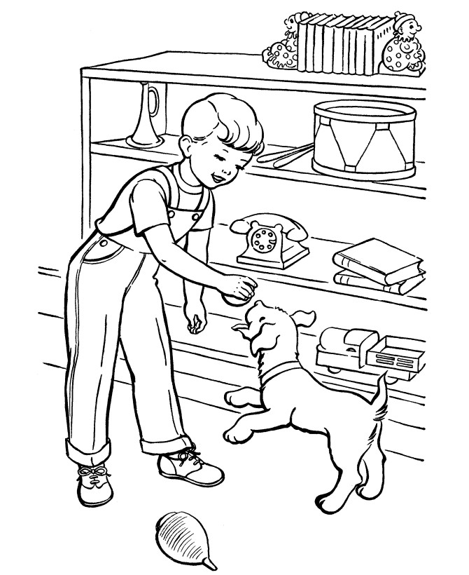 Dog Coloring Pages For Boys
 Pin by 21st Essential Pet on Kids and Pets Coloring Pages