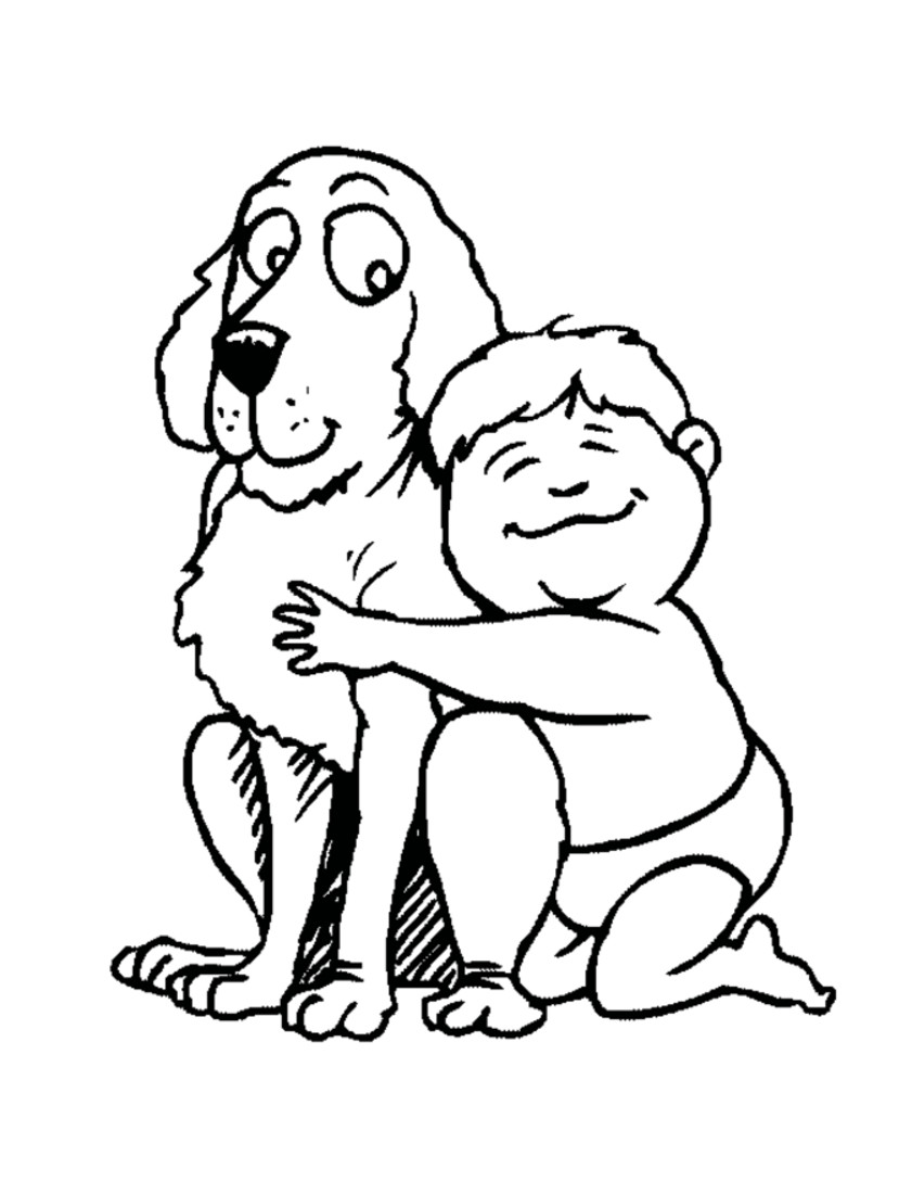 Dog Coloring Pages For Boys
 Coloring Pages Dogs Coloring Pages Free and Printable