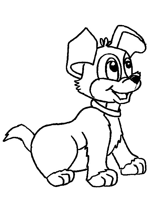 Dog Coloring Pages For Kids
 Kids Coloring Pages Dog Coloring Pages