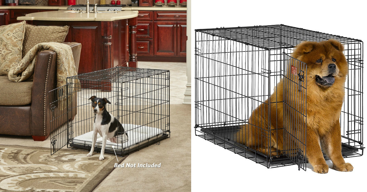 Dog Crate Divider DIY
 Amazon MidWest iCrate 36" Folding Metal Dog Crate with