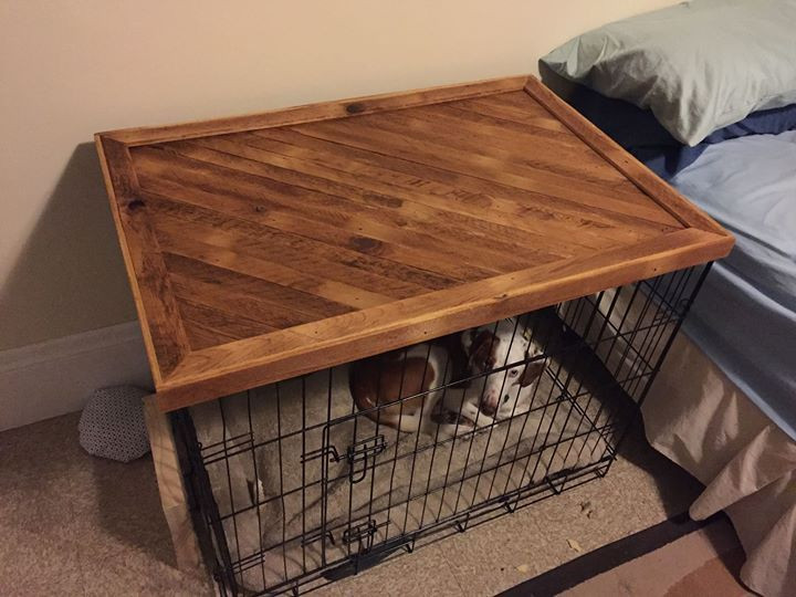 Dog Crate Table DIY
 Pin by Bobby Building on Behind the Scenes Diy Projects