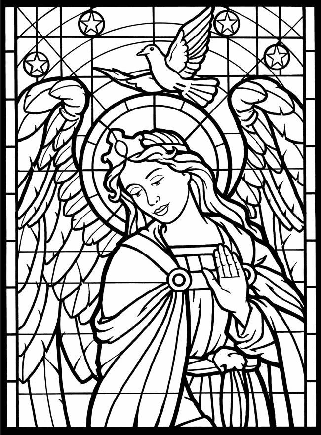 Dover Publications Coloring Books For Adults
 Dover Stained Glass Coloring Pages