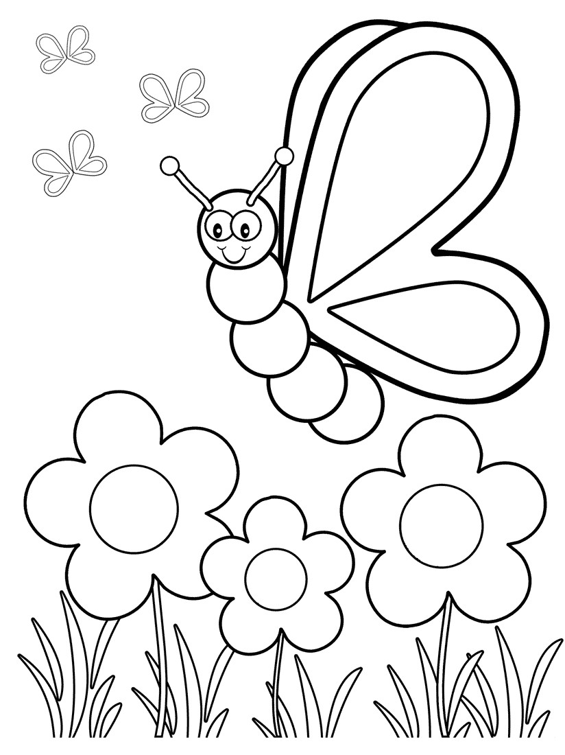 Download Coloring Pages For Kids
 Colouring Sheets For Kindergarten Coloring Pages
