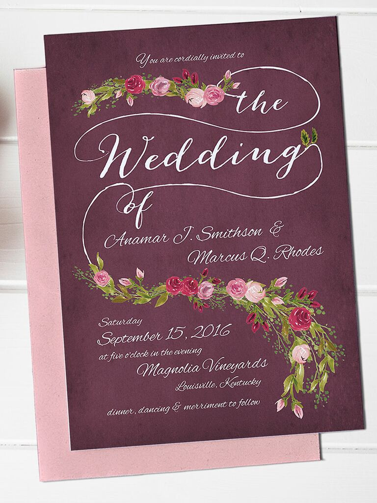 Downloadable Wedding Invitations
 16 Printable Wedding Invitation Templates You Can DIY