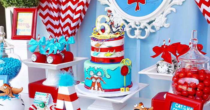 Dr Seuss 1st Birthday Party Decorations
 Kara s Party Ideas Dr Suess Archives