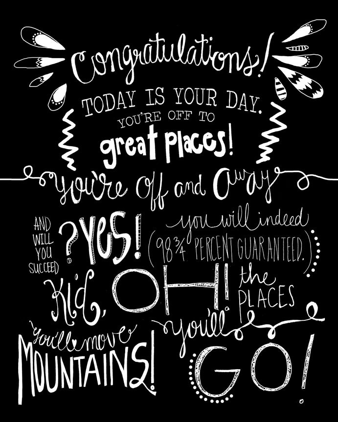 Dr. Seuss Graduation Quotes
 GRADUATION QUOTES DR SEUSS image quotes at hippoquotes