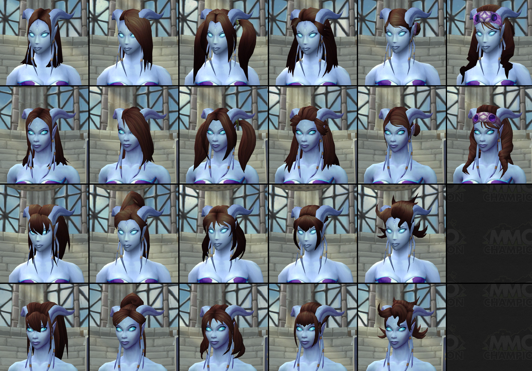 Draenei Female Hairstyles
 MMO Champion World of Warcraft News and Raiding Strategies