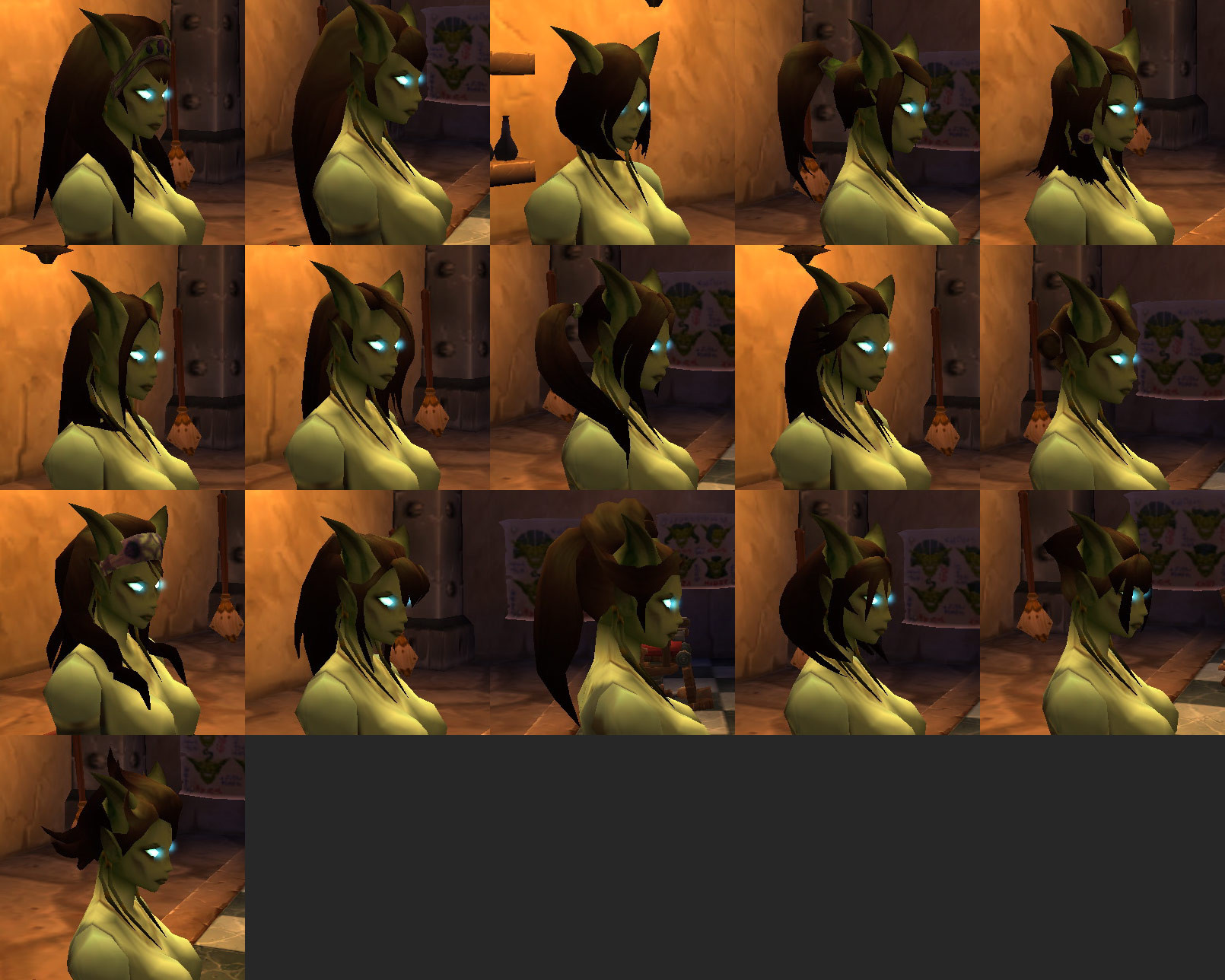 Draenei Female Hairstyles
 Barbershop interface WoWWiki Your guide to the World