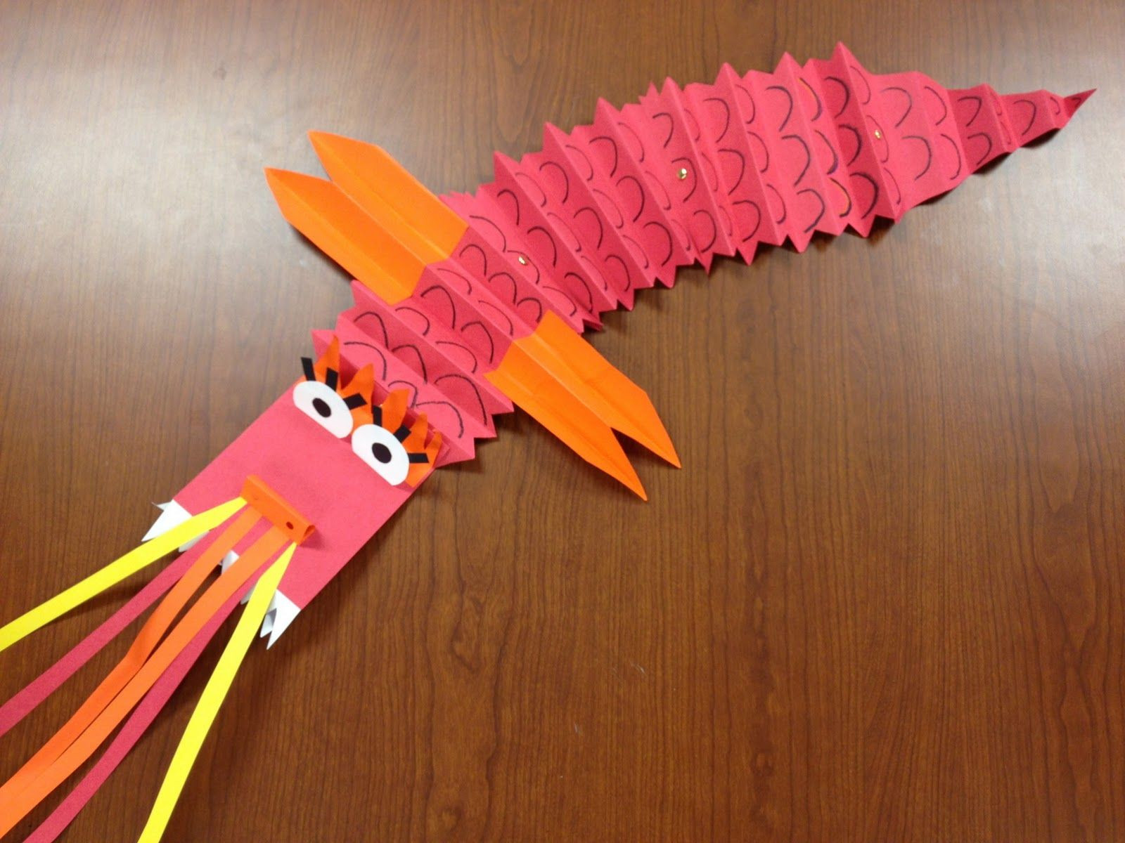 Dragon Craft For Kids
 Pin on Art project ideas