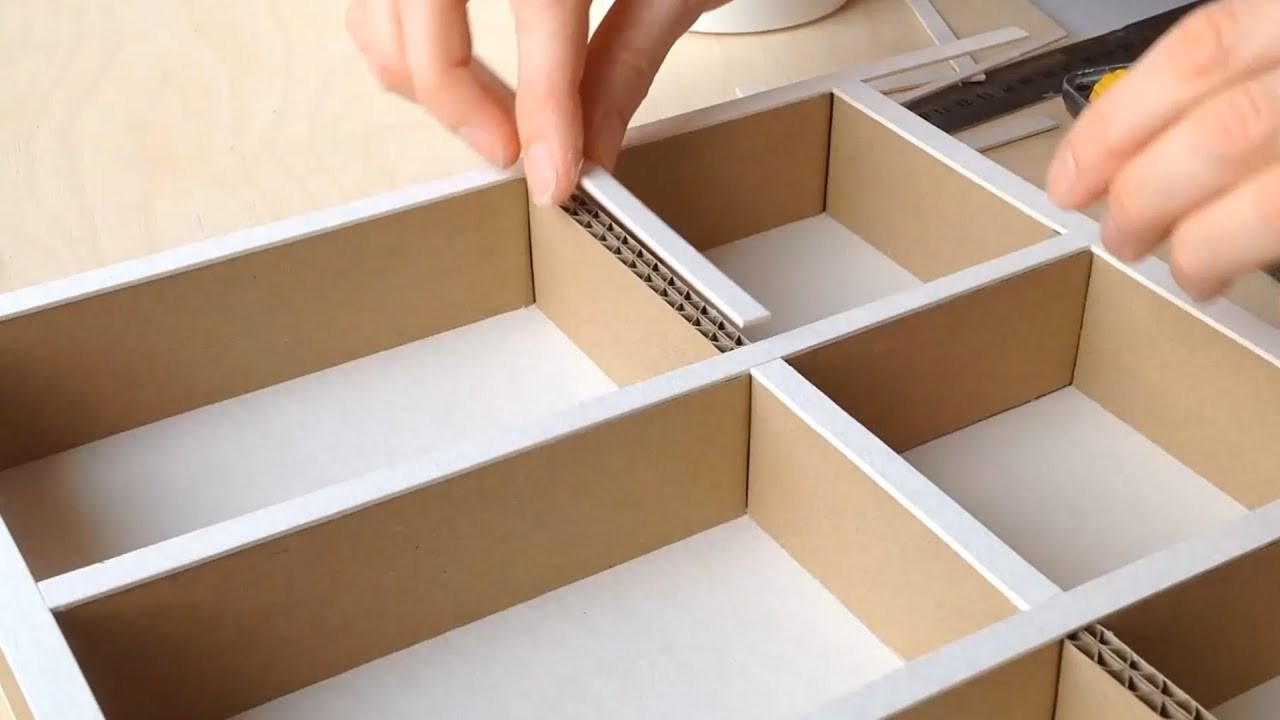 Drawer Organizers DIY
 DIY How to make a cardboard drawer organizer HD