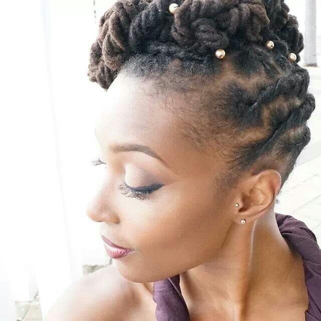 Dread Wedding Hairstyles
 Wedding styles for Natural Hair and locs