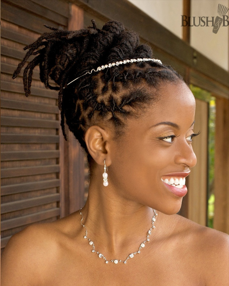 Dread Wedding Hairstyles
 Hair ideas Styles for brides with dreadlocks locs