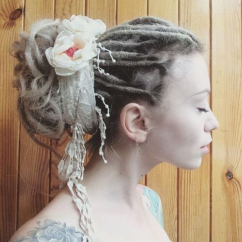 Dread Wedding Hairstyles
 30 Creative Dreadlock Styles for Girls and Women