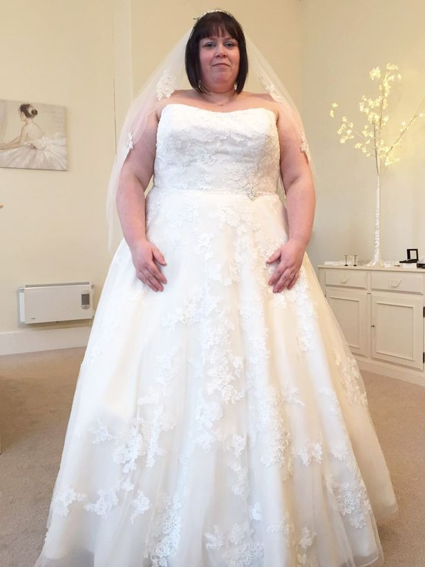 Dream Wedding Dress
 Bride loses almost half her body weight in just 12 months