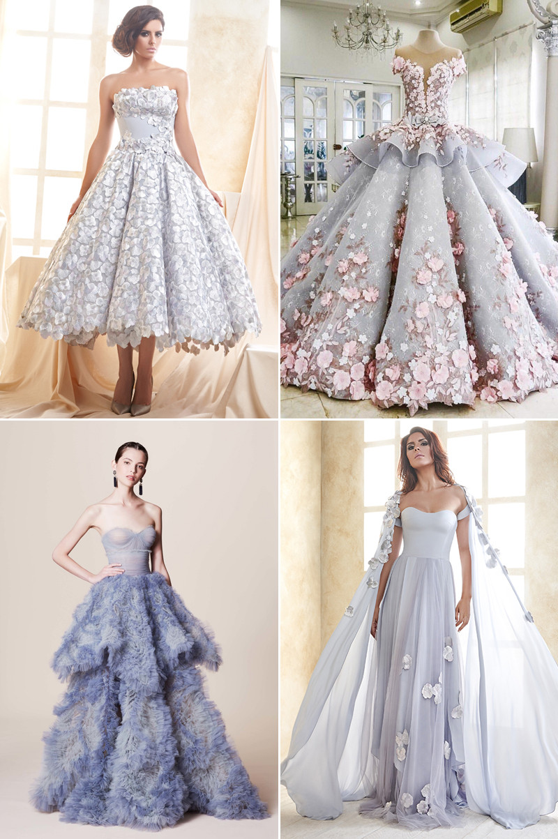 Dresses For Wedding Reception
 8 Hot Color Trends for Wedding Reception Dresses Praise