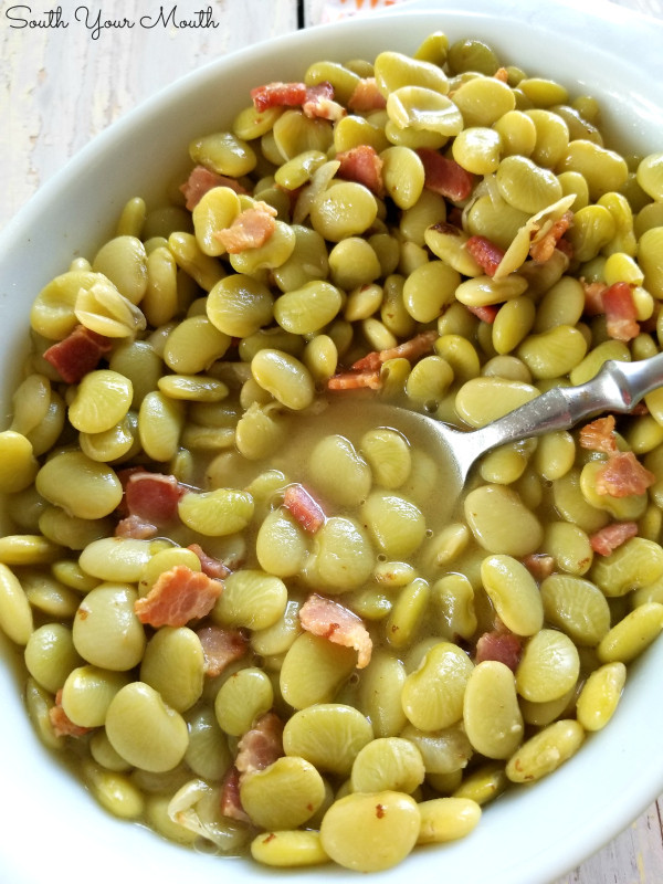 Dried Baby Lima Beans Recipes
 South Your Mouth Country Style Baby Lima Beans