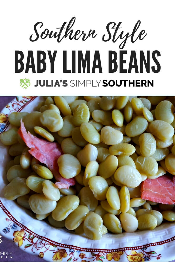 Dried Baby Lima Beans Recipes
 Southern Style Green Baby Lima Beans Julias Simply Southern
