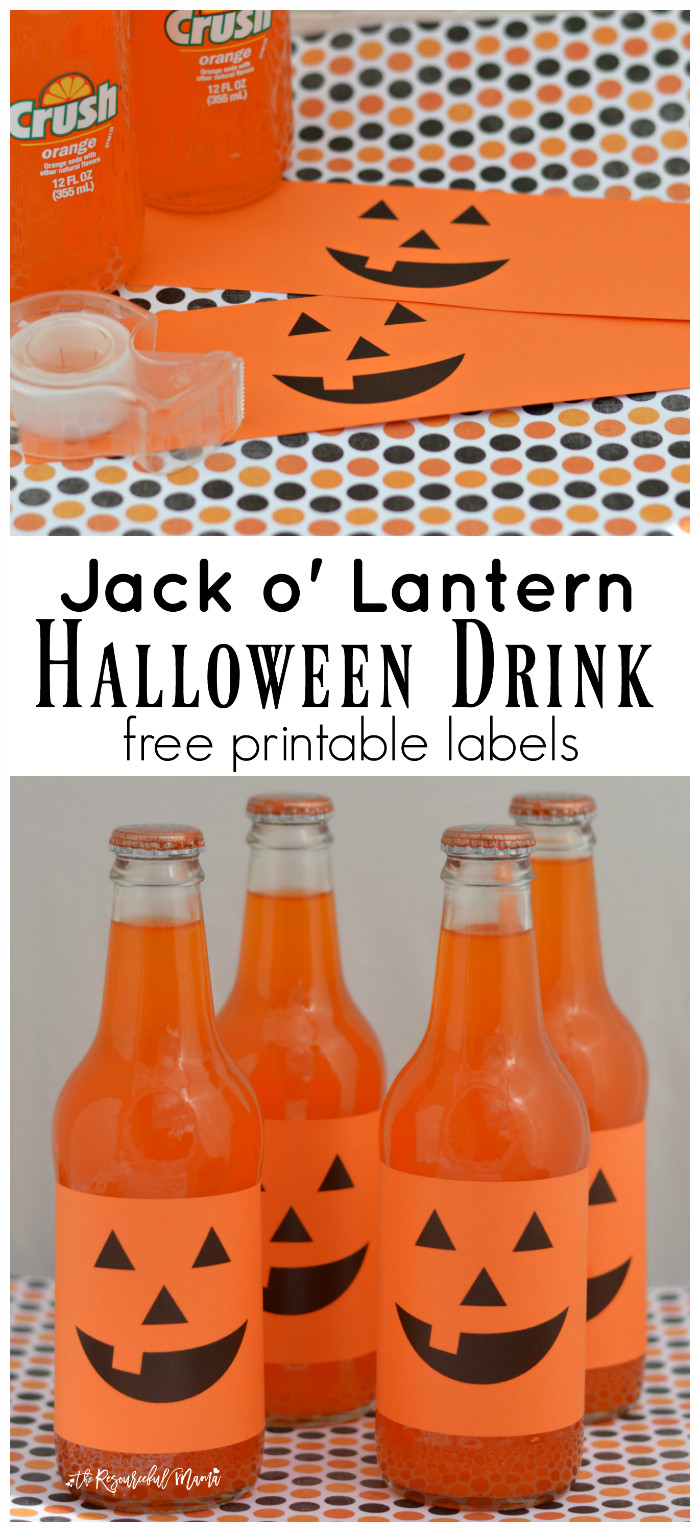 Drink Ideas For Kids Halloween Party
 Super Easy Jack O Lantern Halloween Drinks The