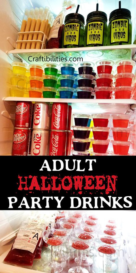 Drinking Halloween Party Ideas
 DRINK IDEAS Halloween Theme ADULT PARTY Creepy NAMES