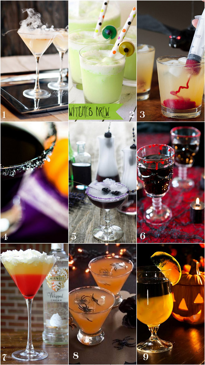 Drinking Halloween Party Ideas
 Halloween Cocktail Recipes