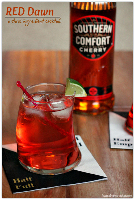 Drinks With Southern Comfort
 Red Dawn A Three Ingre nt Cocktail
