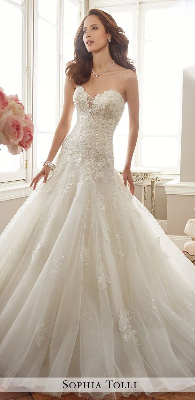 Drop Waist Ball Gown Wedding Dress
 The 25 best Drop waist wedding dress ideas on Pinterest
