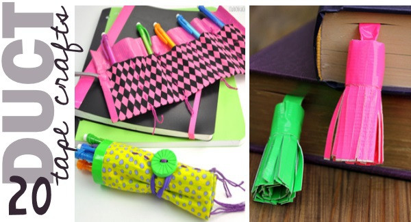 Duct Tape Projects For Kids
 20 Duct Tape Crafts the Kids Will Love