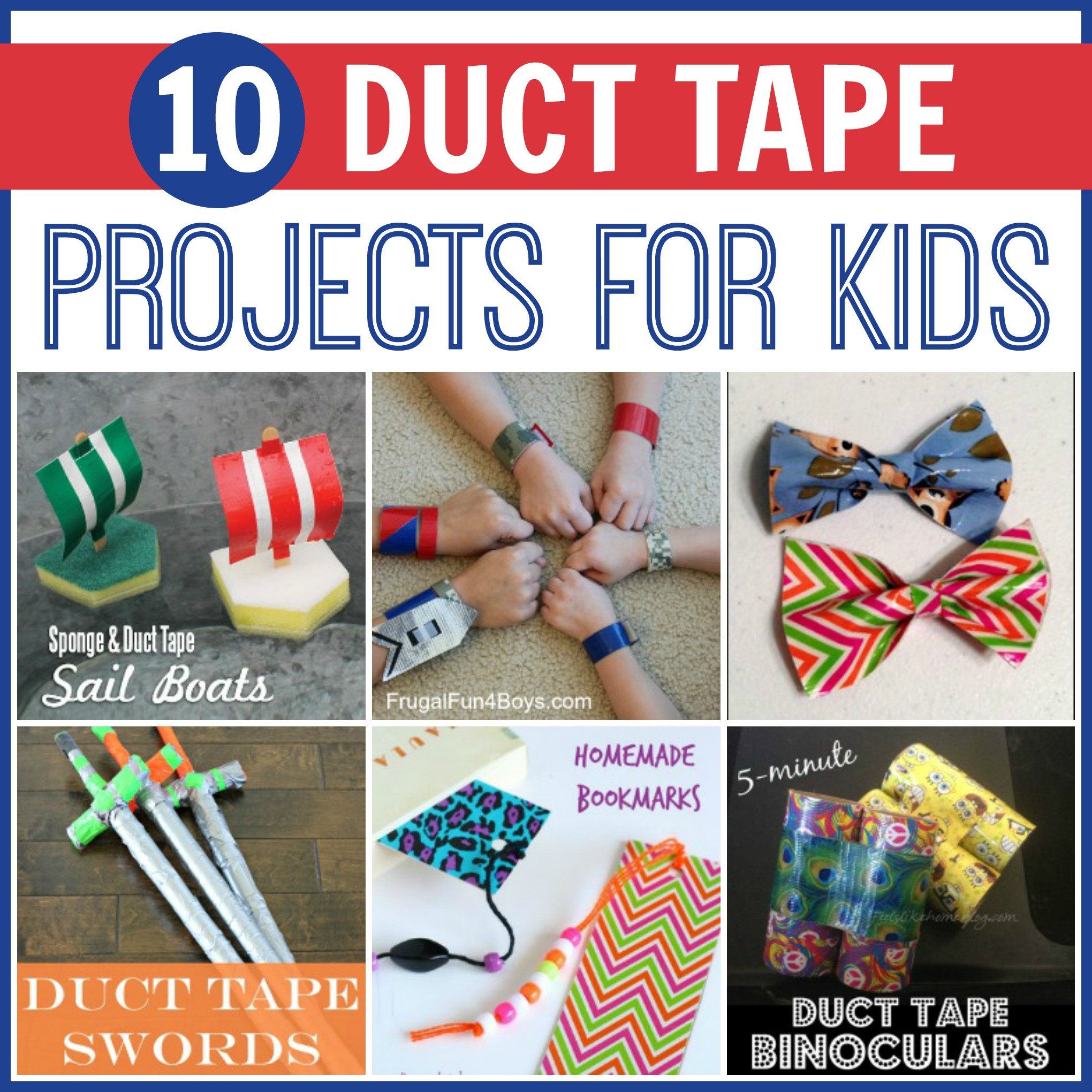 Duct Tape Projects For Kids
 10 Duct Tape Projects for Kids My Joy Filled Life