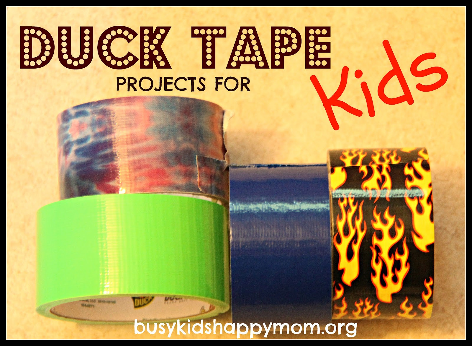 Duct Tape Projects For Kids
 Duct tape projects for kids