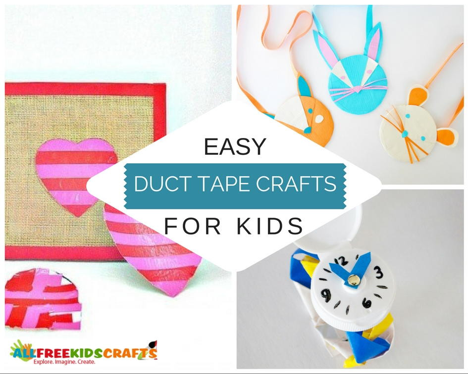 Duct Tape Projects For Kids
 What to Make with Duct Tape 90 Easy Duct Tape Crafts for