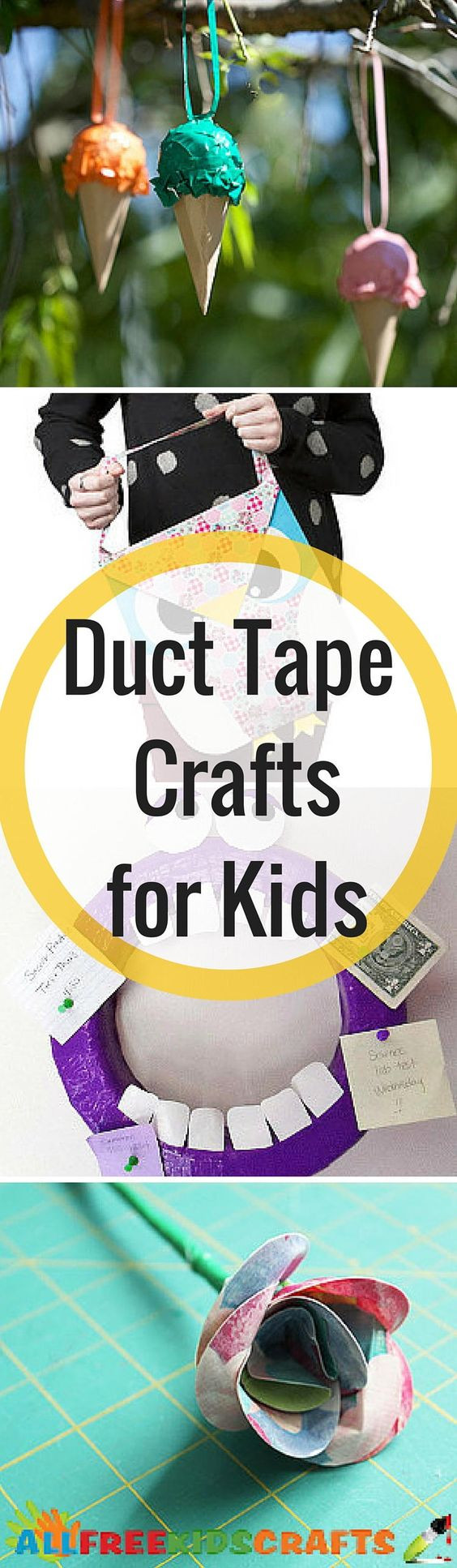Duct Tape Projects For Kids
 Duct tape crafts Duct tape and Crafts for kids on Pinterest