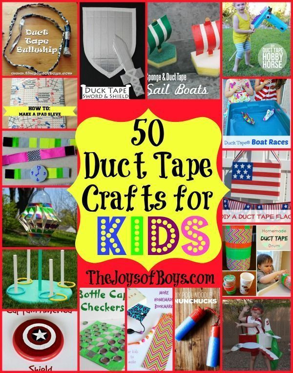 Duct Tape Projects For Kids
 919 best Arts&Crafts images on Pinterest